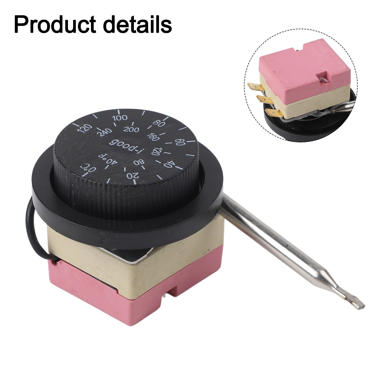 High Quality Temperature Controller with Switching Difference of 2??1 ??C