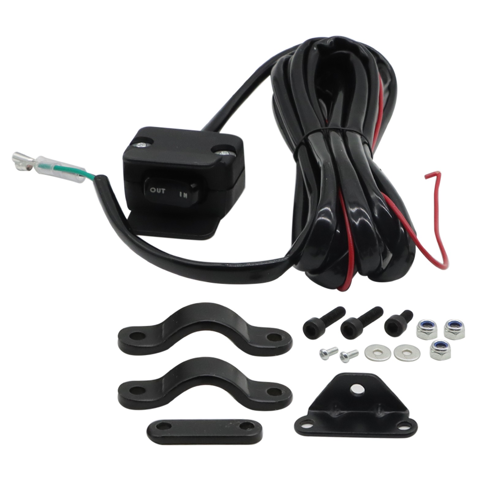 Heavy Duty Handlebar Control Line Winch Rocker Switch Control Warn for ATV/UTV