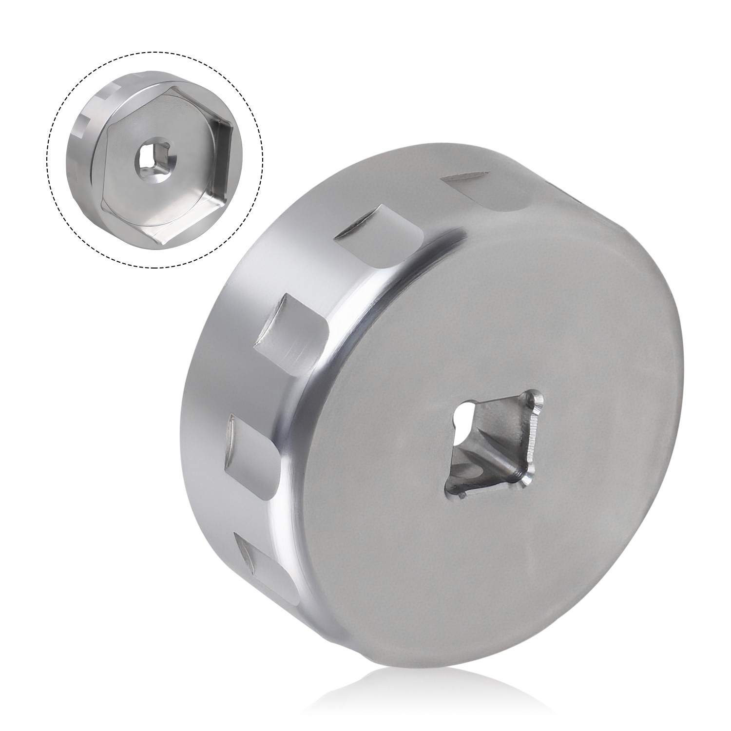 1pc 43mm Drive Ratchet Socket Bike Fork Top Cap Tool for Bike & Motorcycle
