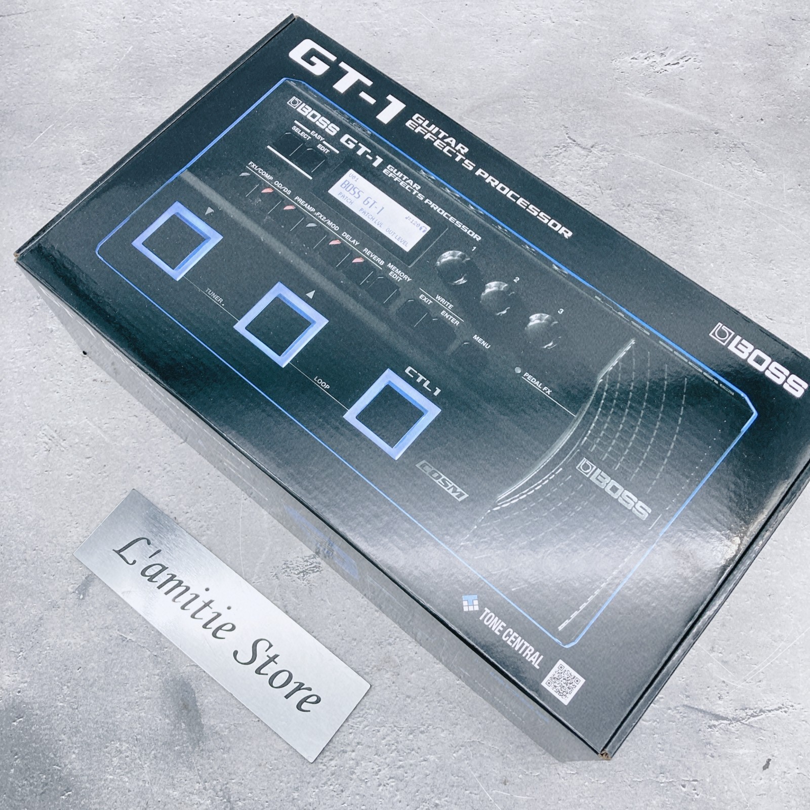 Boss GT-1 Guitar Multi-Effects Processor GT1 GT 1 Japan New