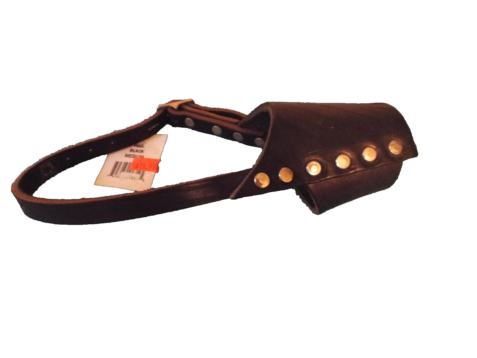 Black Medium Dog Muzzle NWT