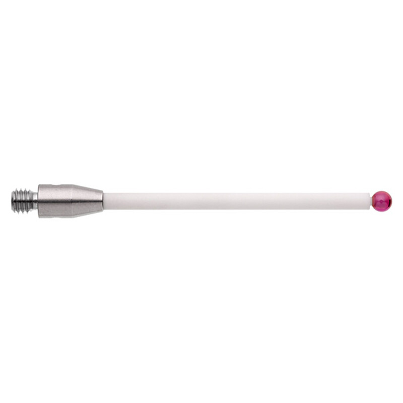 CMM Probe M3*D2.5*L40mm M3 Thread 2.5mm Ruby Ball Ceramic Stem for A-5004-2545