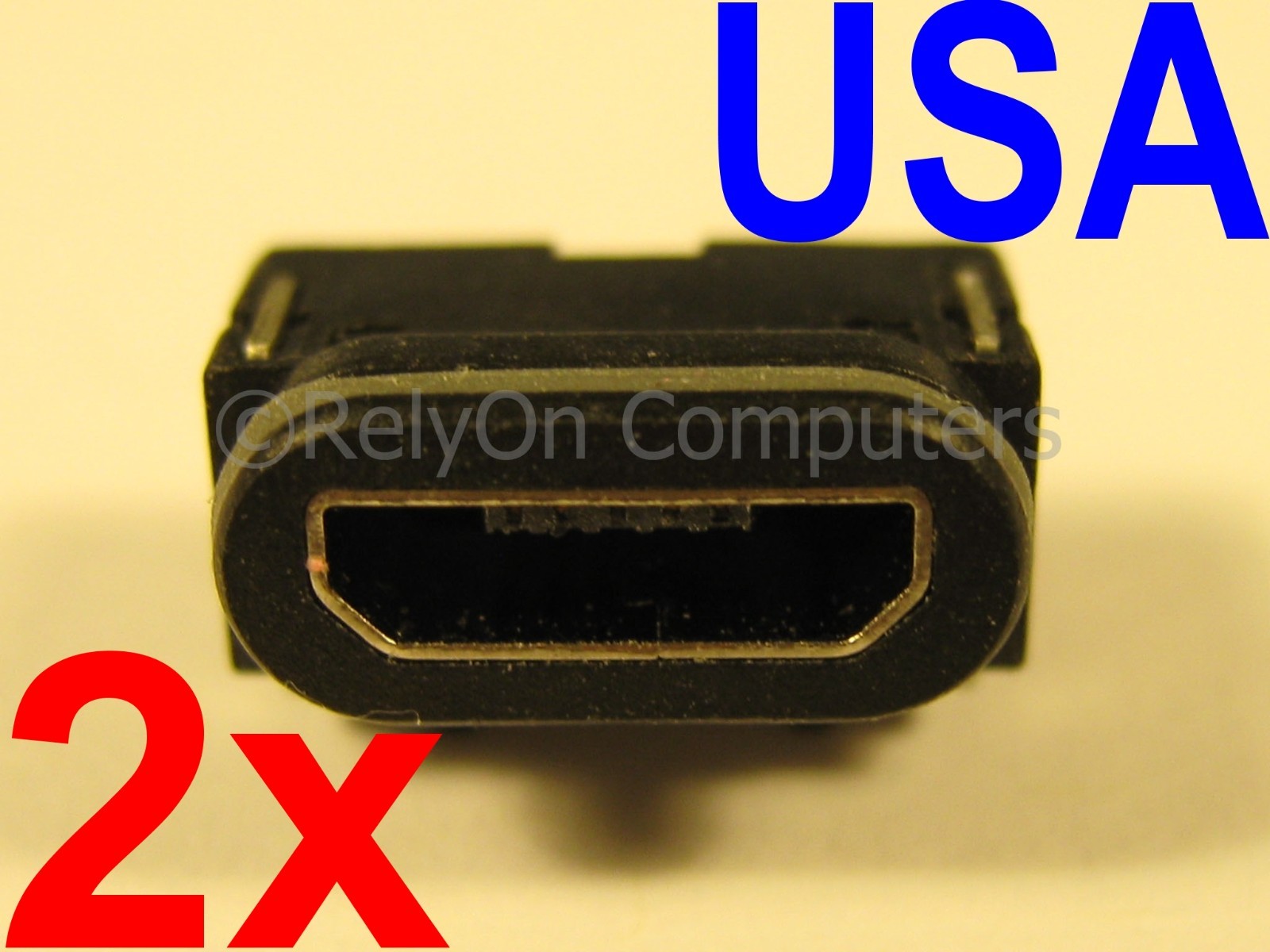 2x OEM Type Perfect Fit Micro USB Charging Port For UE BOOM 3 Speaker Stand