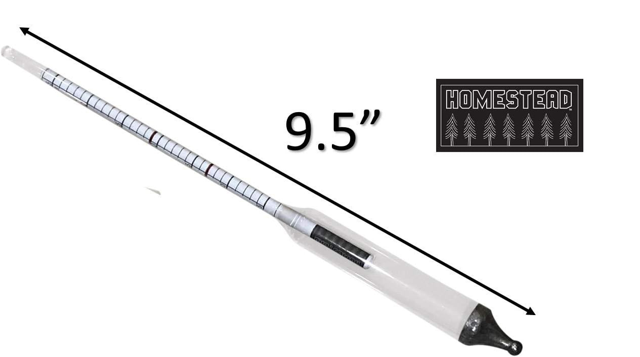 Homestead Maple Syrup Hydrometer, Measure Sugar and Moisture Content NEW (4D)