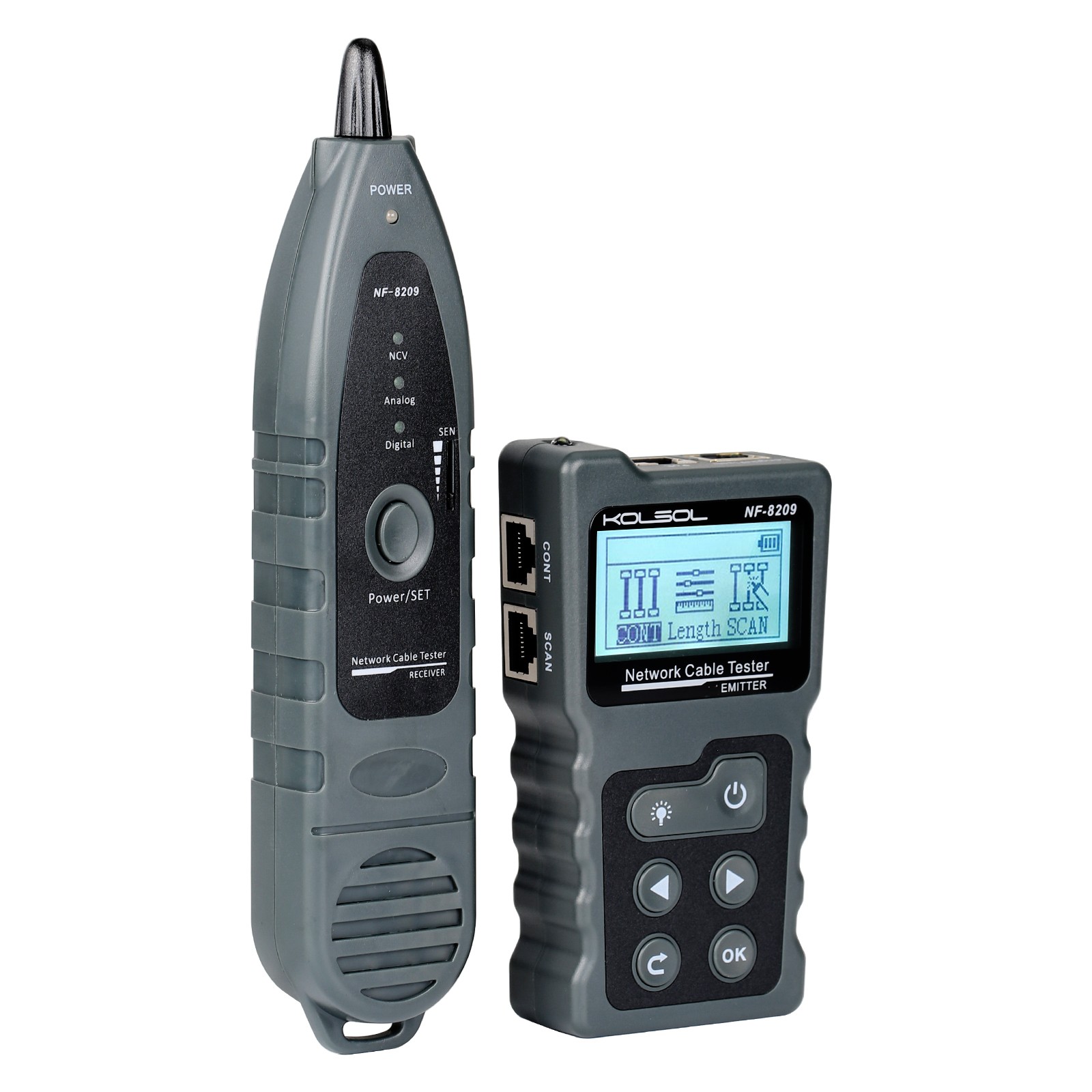 NF-8209 PoE Tester Network Cable Tester Cat5 Cat6 CAT6a Lan Test Network Tools