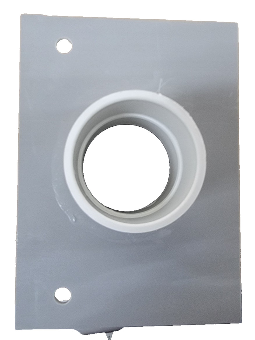 CAPSHURE-BO-02-02 2" Deep Deck Drain Bottom Outlet / Encap