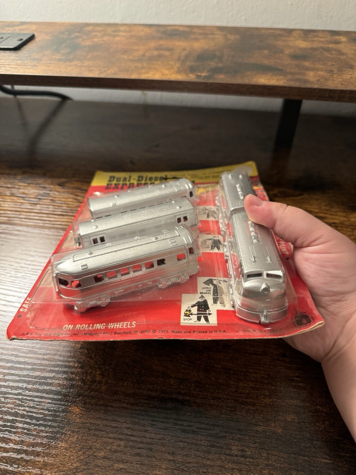 Vintage Midgetoy Dual-Diesel Express Train Set