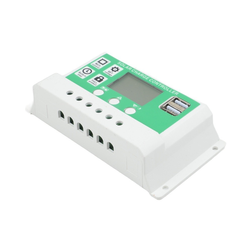 Automatic Charge Controller 10A 20A 30A Charging Current 12V 24V Compatibility