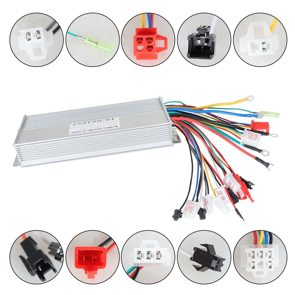 DC Motor Speed Controller Electric Bicycle E-bike Scooter Brushless 60V 1000W