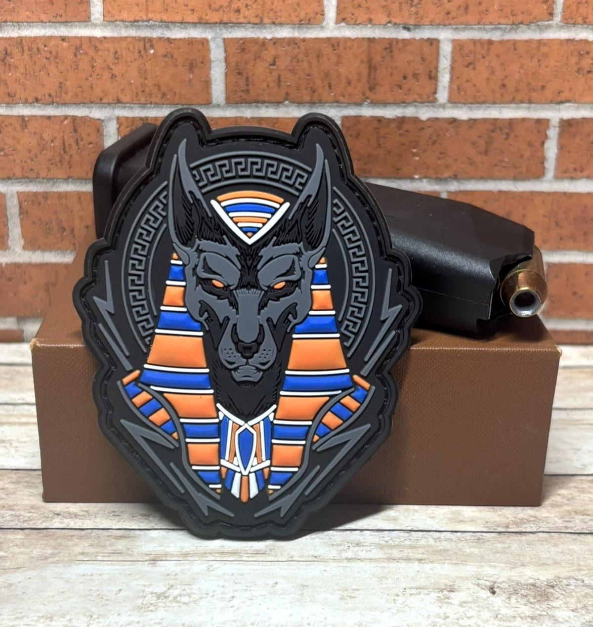 Tactical PVC Patch - Anubis Patch -  Morale Egyptian Pharaoh Anubis Patch