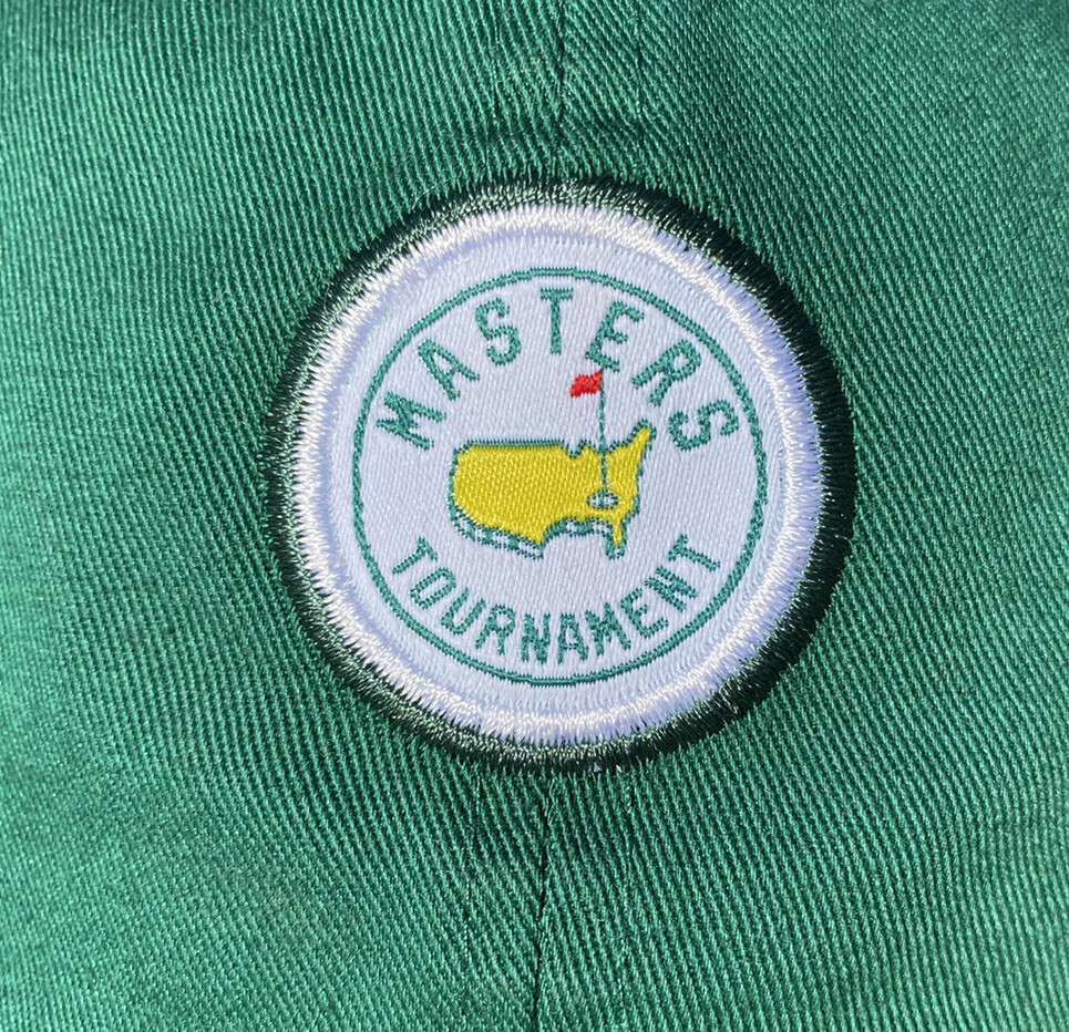 2022 MASTERS GREEN CIRCLE PATCH COTTON HAT AUGUSTA NATIONAL GOLF NEW