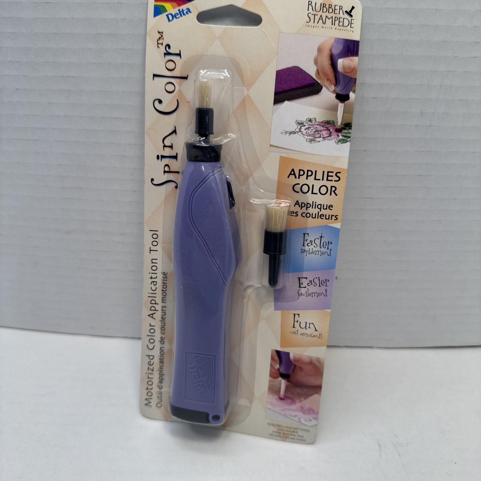 Delta Rubber Stampede Spin Color Motorized Color Application Tool