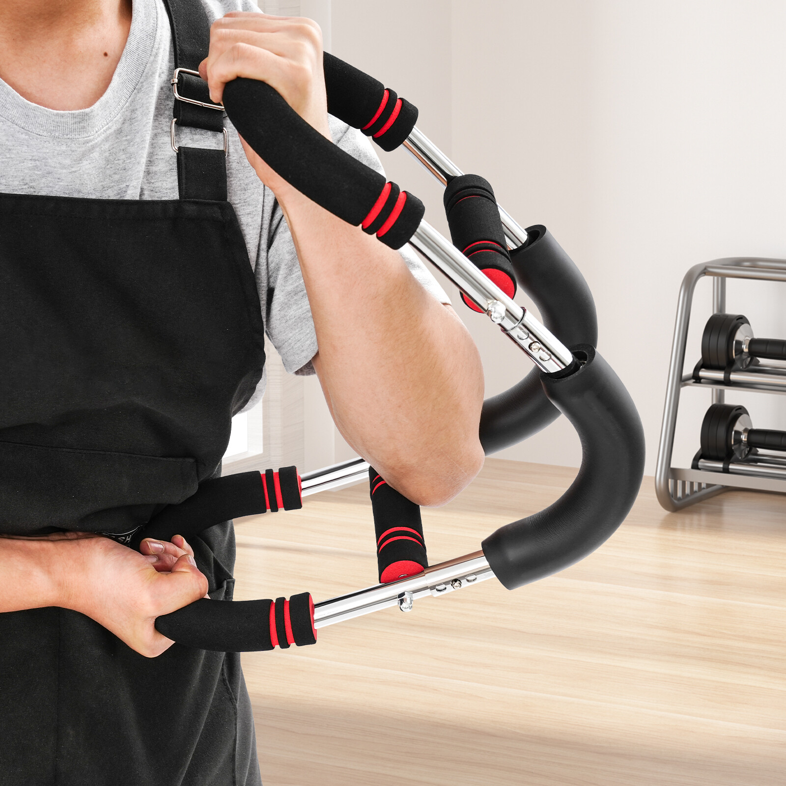 Twister Arm Trainer U Shaped Upper Body Muscle Strengthen Exerciser Device Men