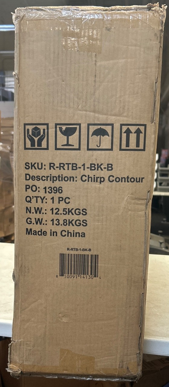 Chirp Contour Decompression and Massage Table Black New in Box