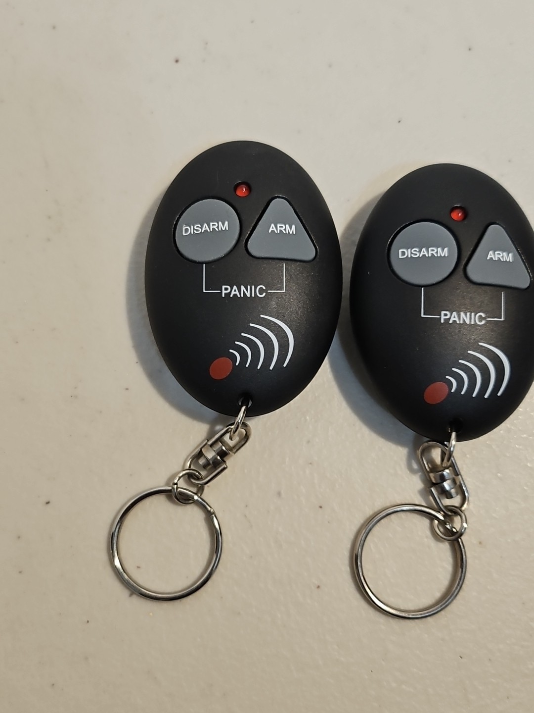 (2) LaserShield Keychain Remote Control - BRAND NEW Model KCR-0011502 -security