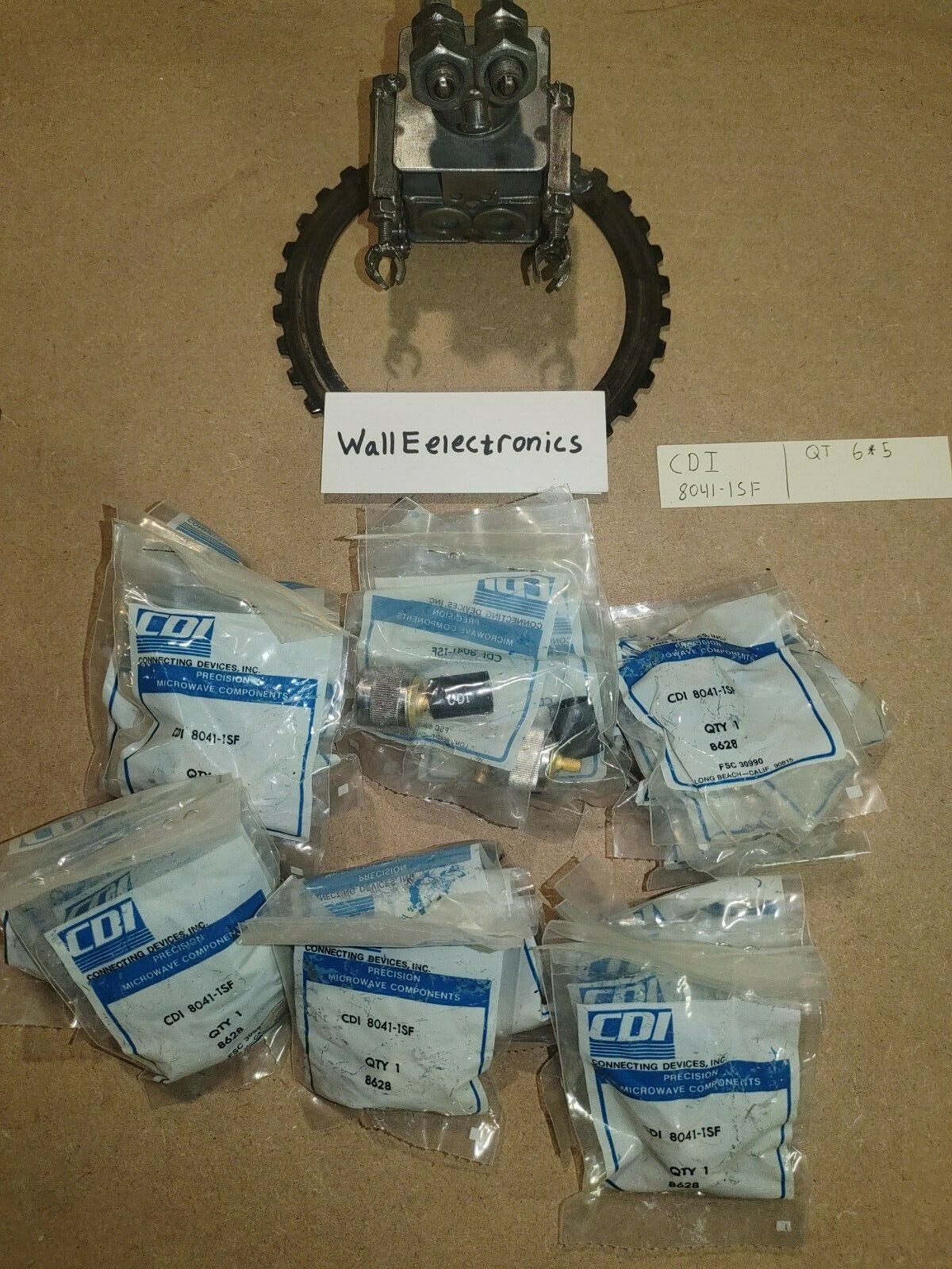 CDI 8041-1SF Straight Plug To Flex Cable Adapter =NEW= ONE=