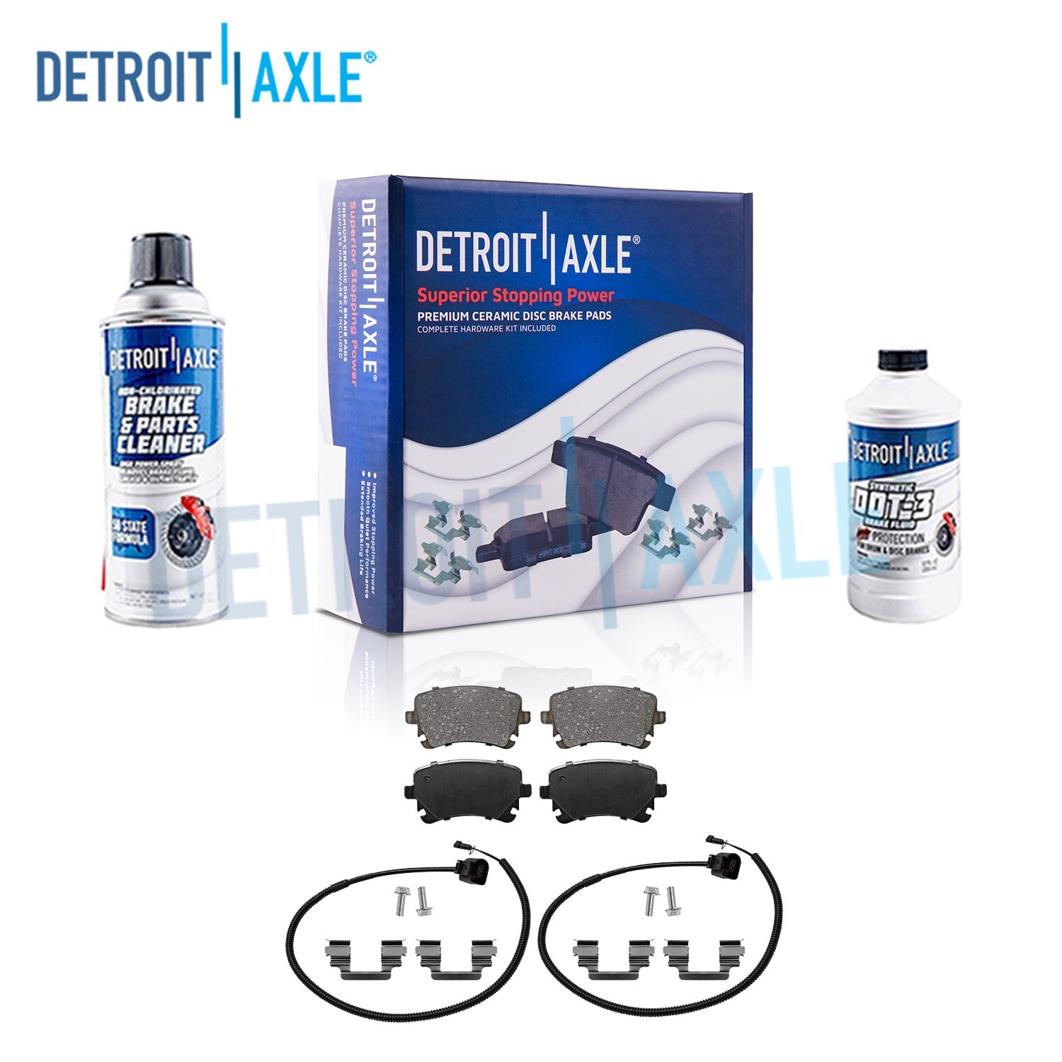 Rear Ceramic Brake Pads for AUDI A4 A5 A6 A8 QUATTRO ALLROAD Q5 RS4 S4 S5 S6 S8