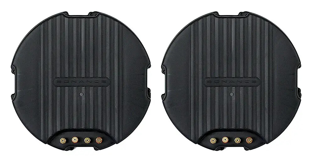 Sonance Large Round Retrofit Enclosure for 8" In-Wall Speaker 92243(Open, Pair)