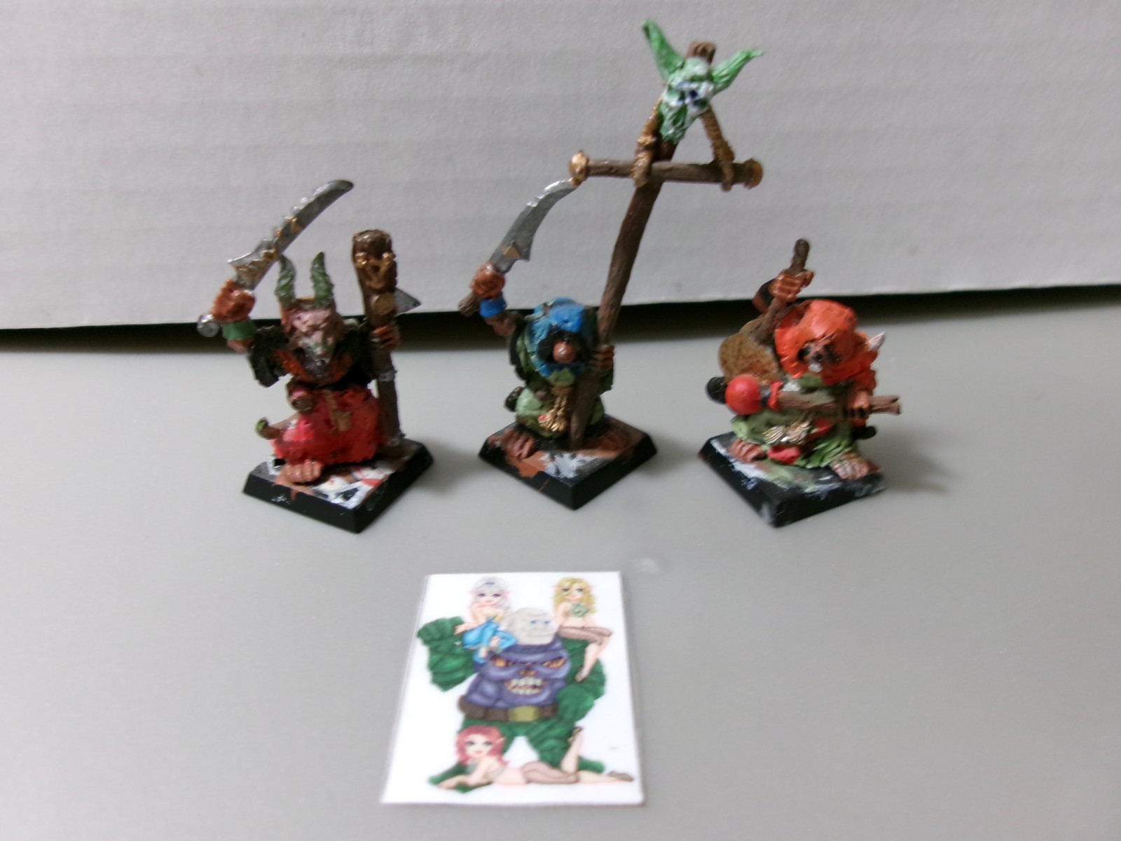 =Warhammer SKAVEN Plague Monk Command Team 19=