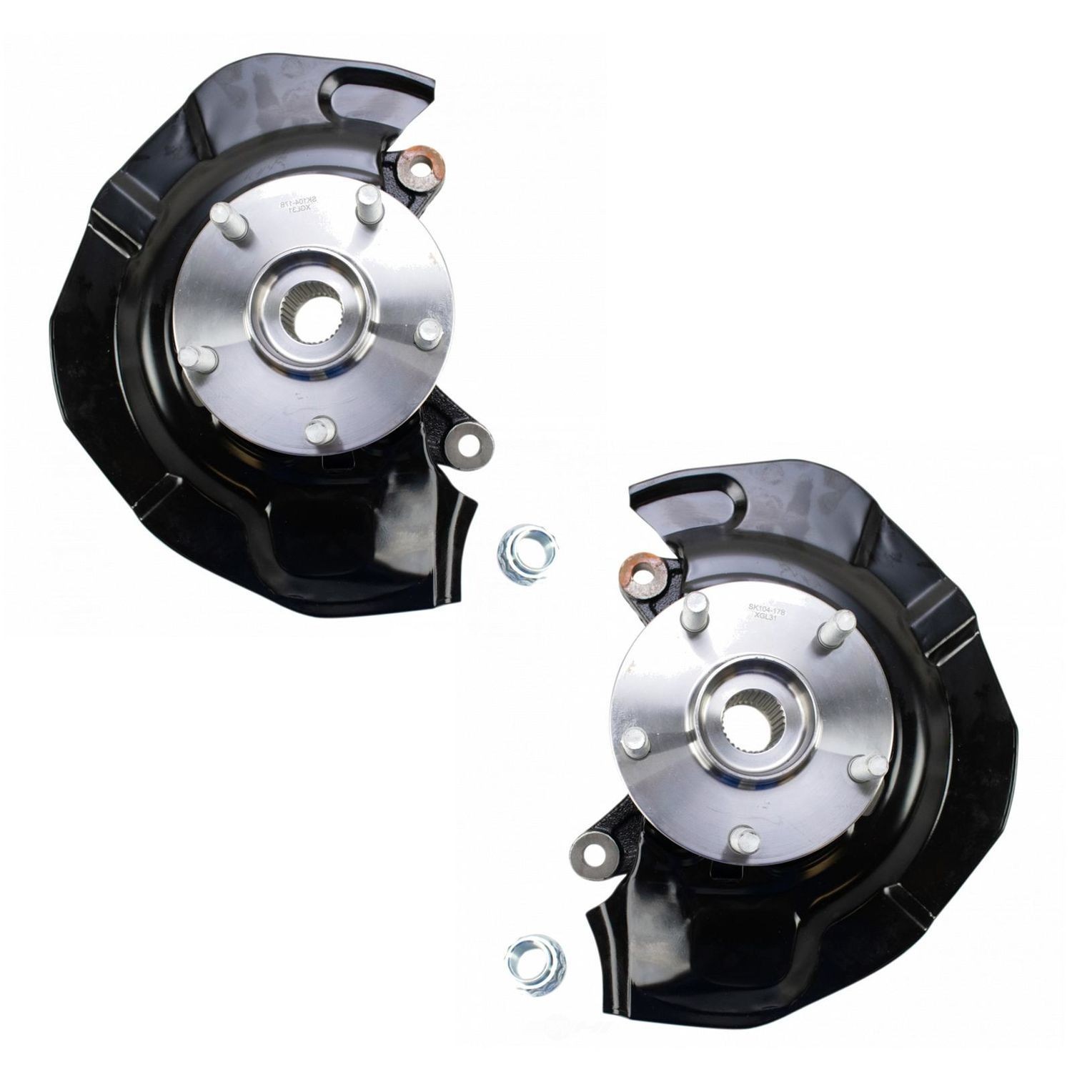 Suspension Knuckle Kit-AWD TRQ BHA34228 fits 2004 Toyota Sienna