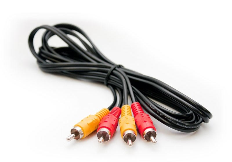 NES AV RCA Audio Video Cable For Nintendo NES Vintage A/v Brand New 2Z