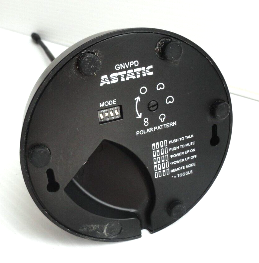 Astatic GNVPD Gooseneck Condenser Desktop Microphone