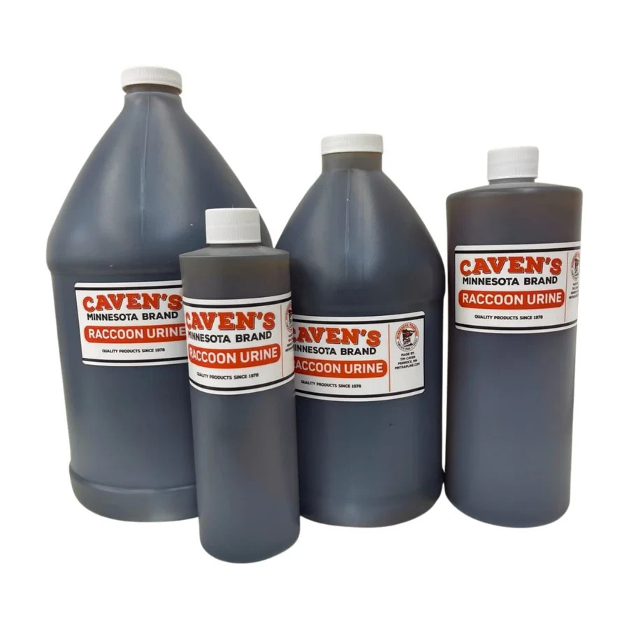 Pure Raccoon Urine Cavens Minnesota Brand Trapping Supplies Choose Size