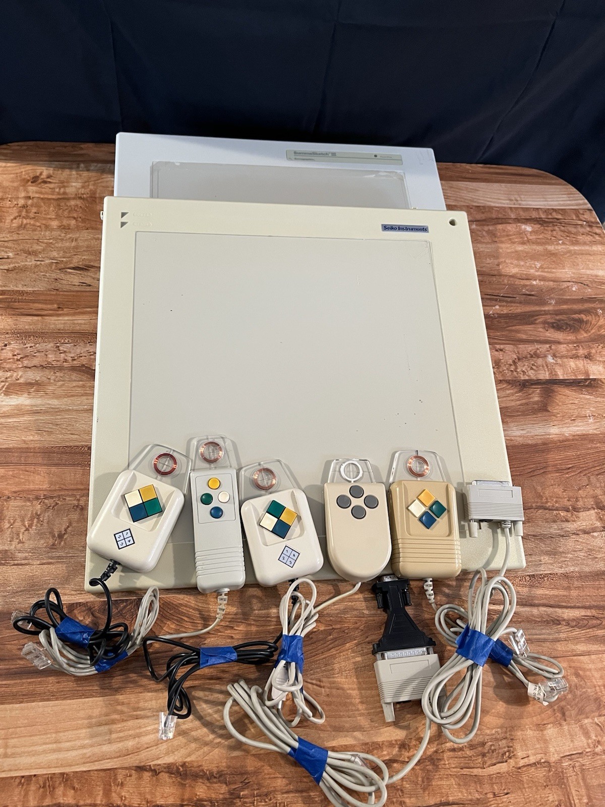 Seiko Instruments DT-3600 & SummaSketch III MMIII1201 Digitizers (Untested)