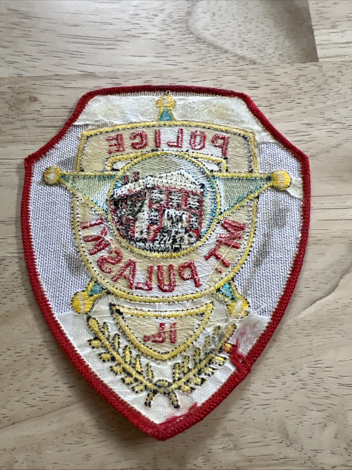 Mt. Pulaski (Illinois) Shoulder Patch - NEW