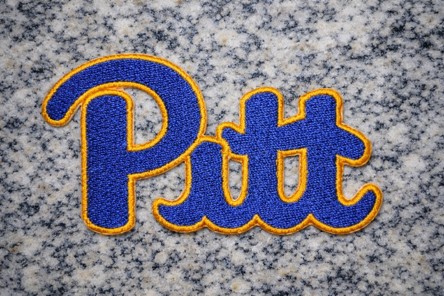 PITT Embroidered Iron/Sew On Patch 3"X2" SHIPPED FROM USA