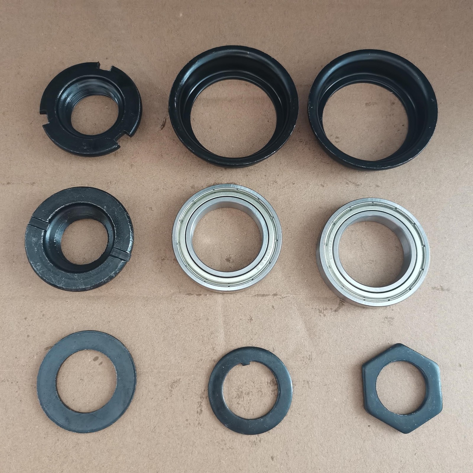 Upgrade 2 Inch Cup Bottom Bracket Set OnePiece Bearings Included Bike Part