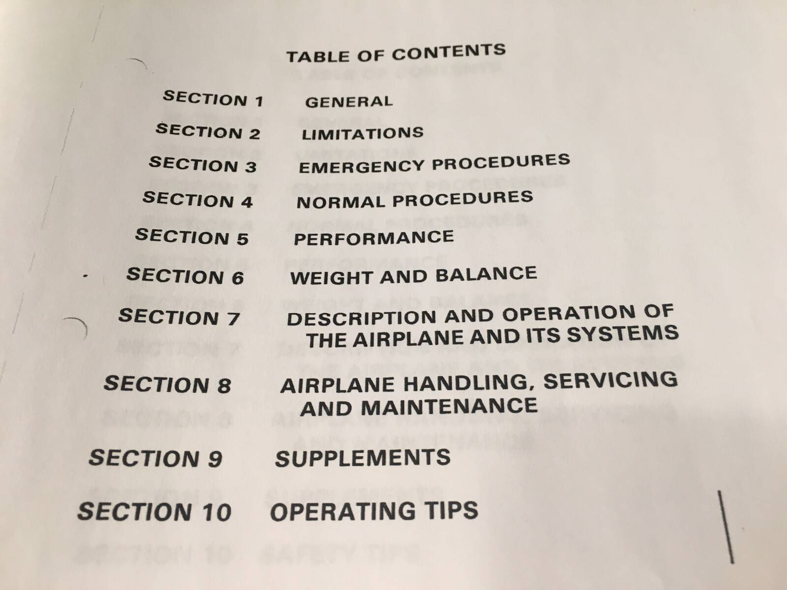 Piper Turbo Saratoga  SP,  PA-32R-301T  Pilots Operating Manual