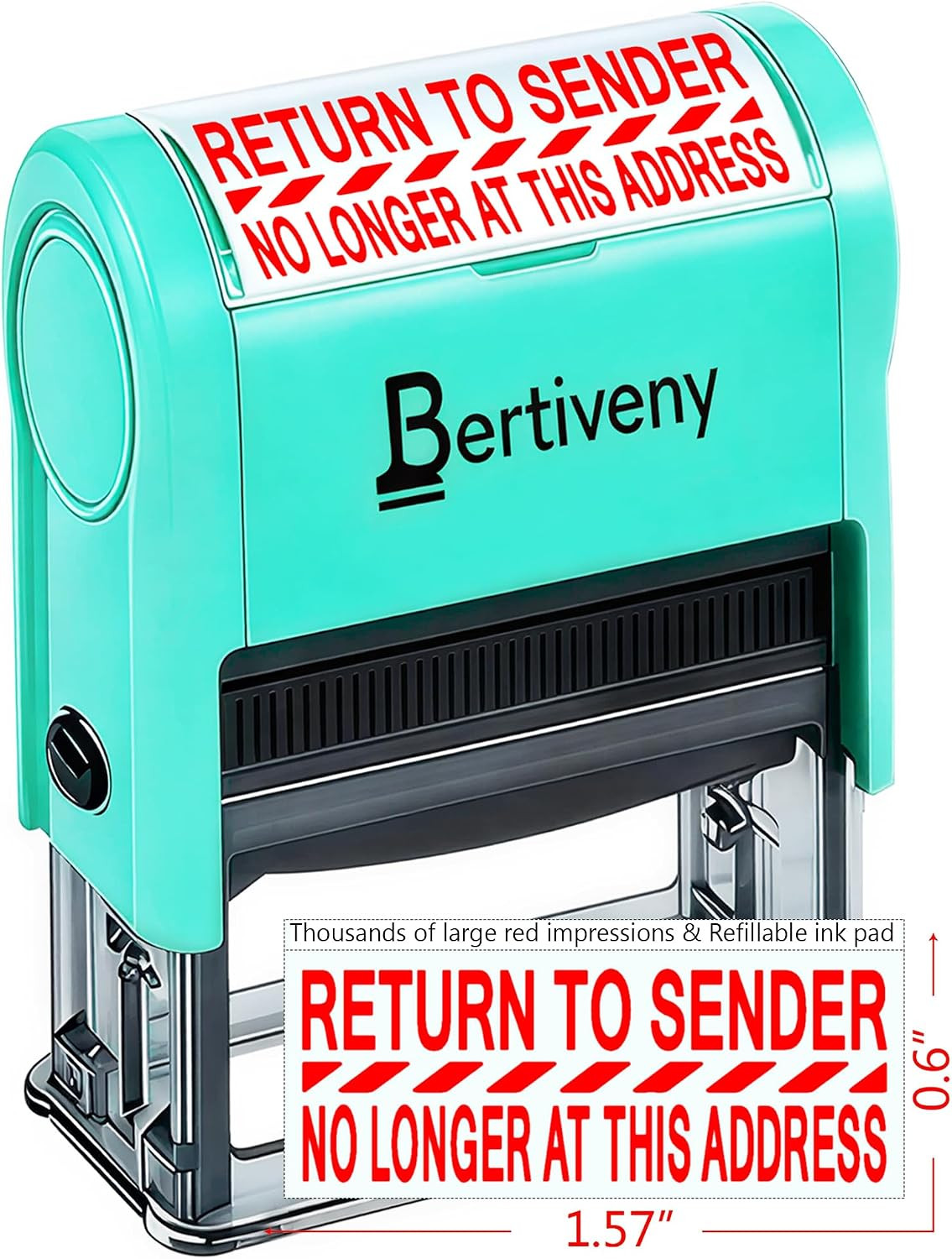 Return to Sender Stamps Self Inking Return to Sender Stamp No Longer