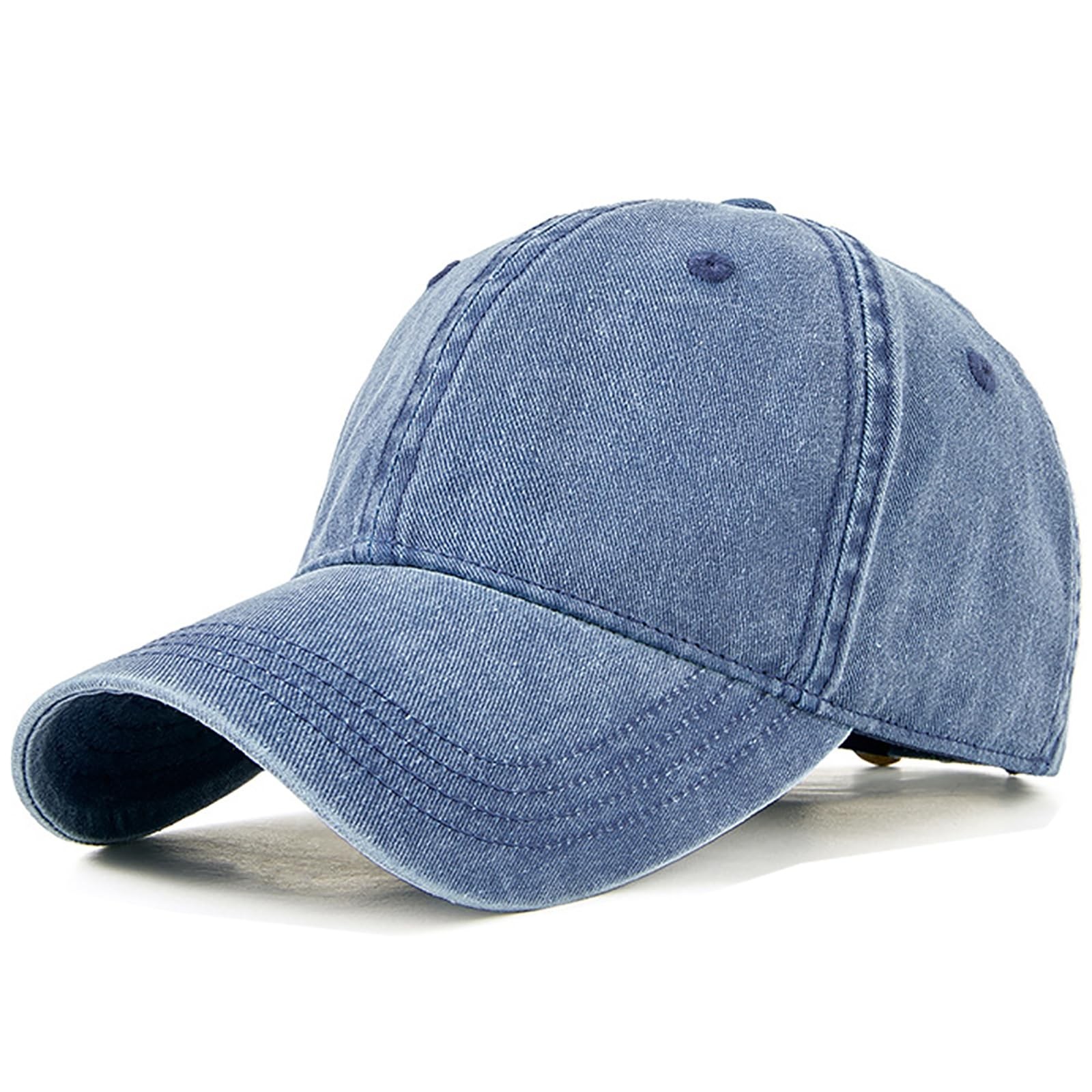 Oversized XL XXL 100% Cotton Basebal Cap Large Dad Washed Sport Cap Unconstru...