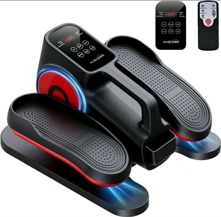 Under Desk Elliptical Machine for Seniors Electric Pedal Exerciser Remote 10 Spe