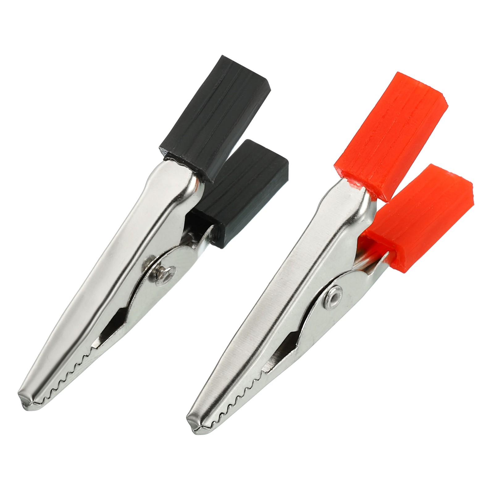 20Pcs Alligator Clips,Insulated Crocodile Testing Clamps(Black,Red,Silver )