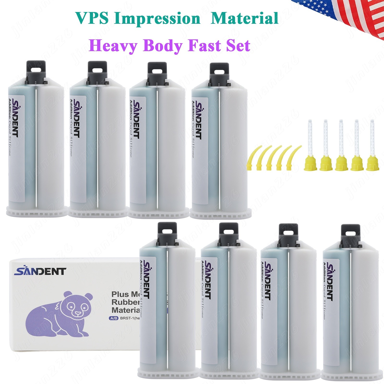 Dental Impression Material Fast Set Light/Medium/Heavy Body