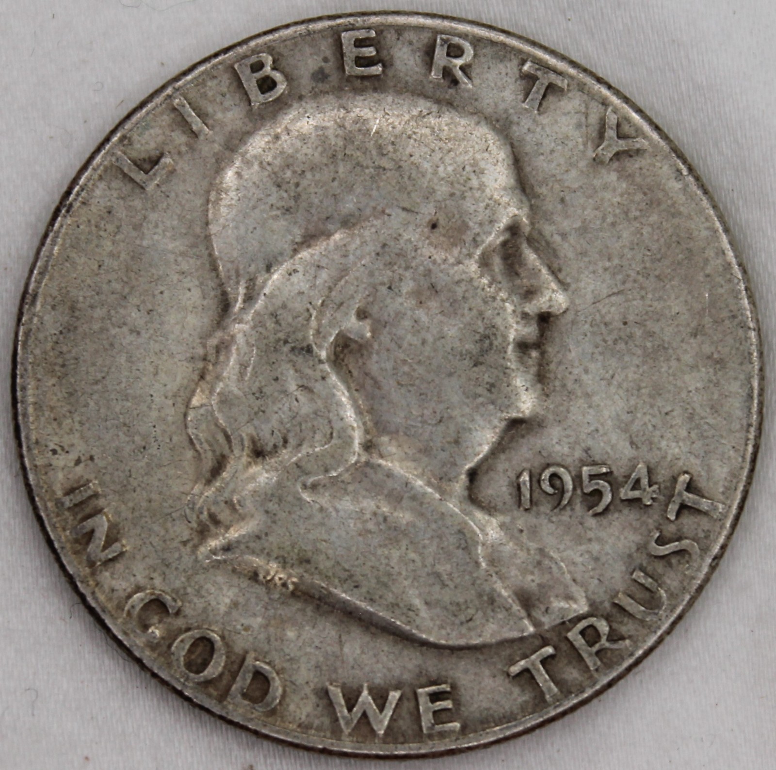 1954S Franklin Half Dollar