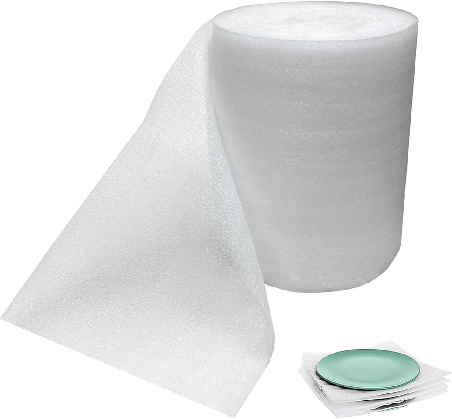 Packing Foam Roll for Moving 10 Inch Wide X 100FT Cushion Foam Wrap Roll for Mov