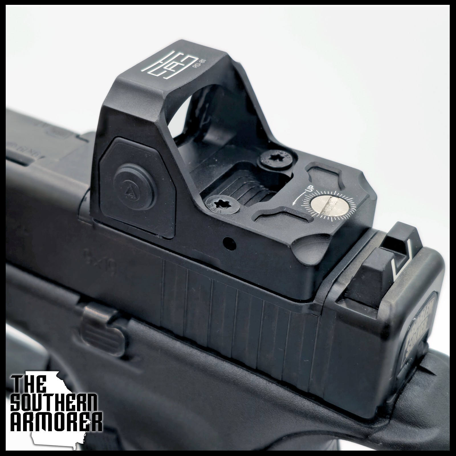 Green Dot Shake Awake Optic Sight + Adapter for GLOCK® MOS 17 19 19X 45 47