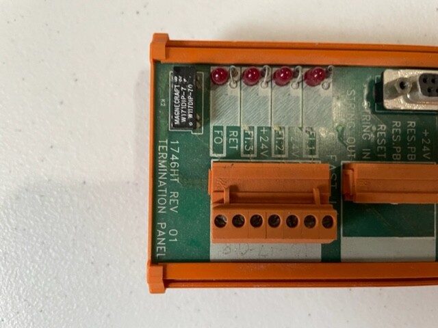 Allen Bradley 1746-HT Servo Termination Panel