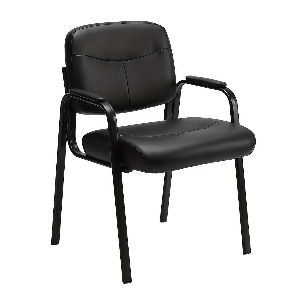 Waiting Room PU Leather Chairs. Padded arms. Elderly friendly