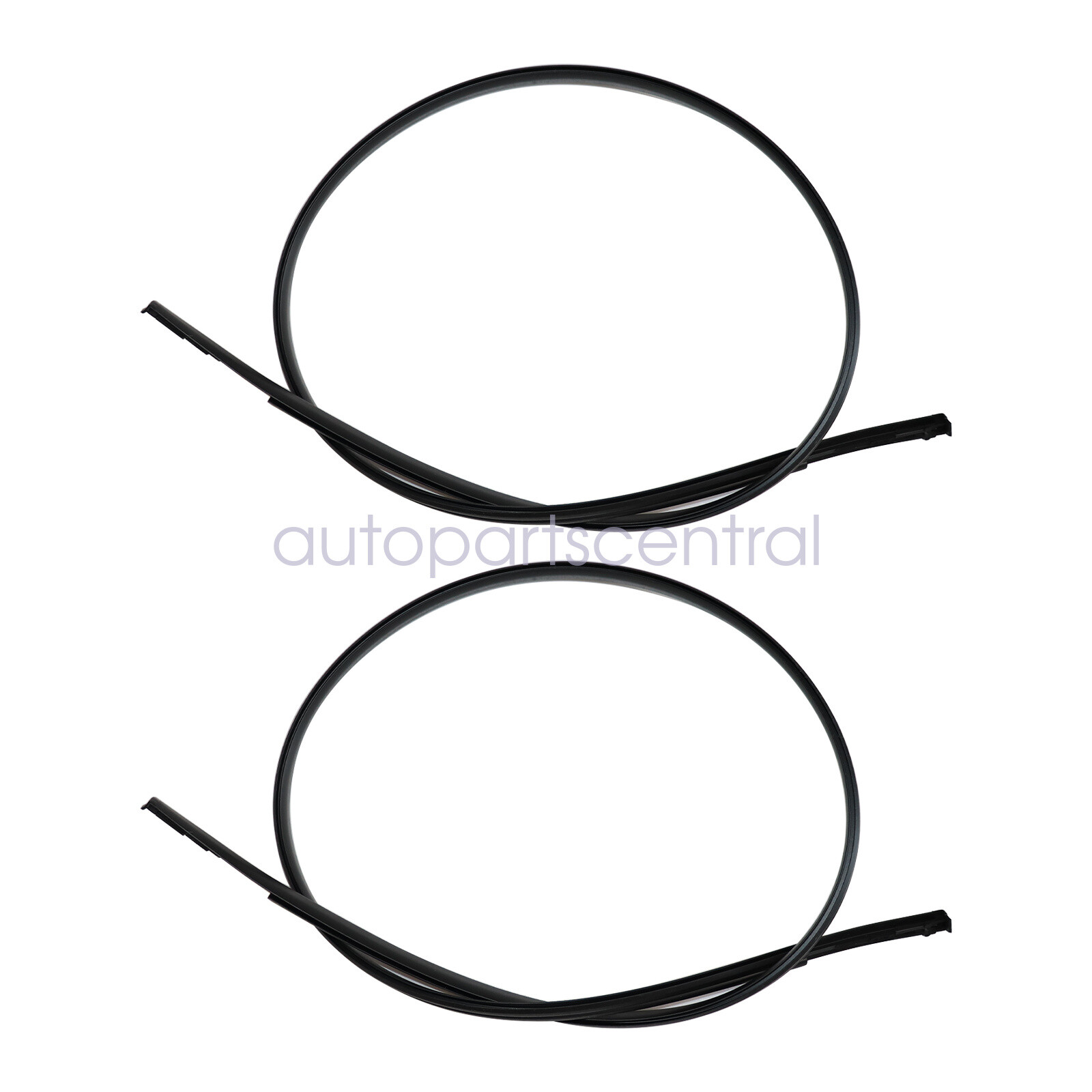 2 x Roof Drip Moulding Left & Right Side fit for Toyota 2007-11 Yaris Sedan US