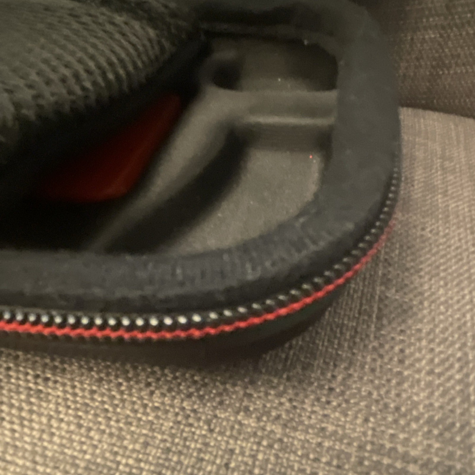 Nintendo Hard Shell Carrying Case Black Red for Switch Console & Games