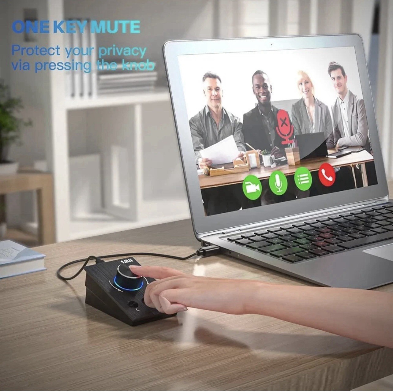 S04 Multimedia Volume Controller - Compatible with Win/7/8 10/Mac for Listening