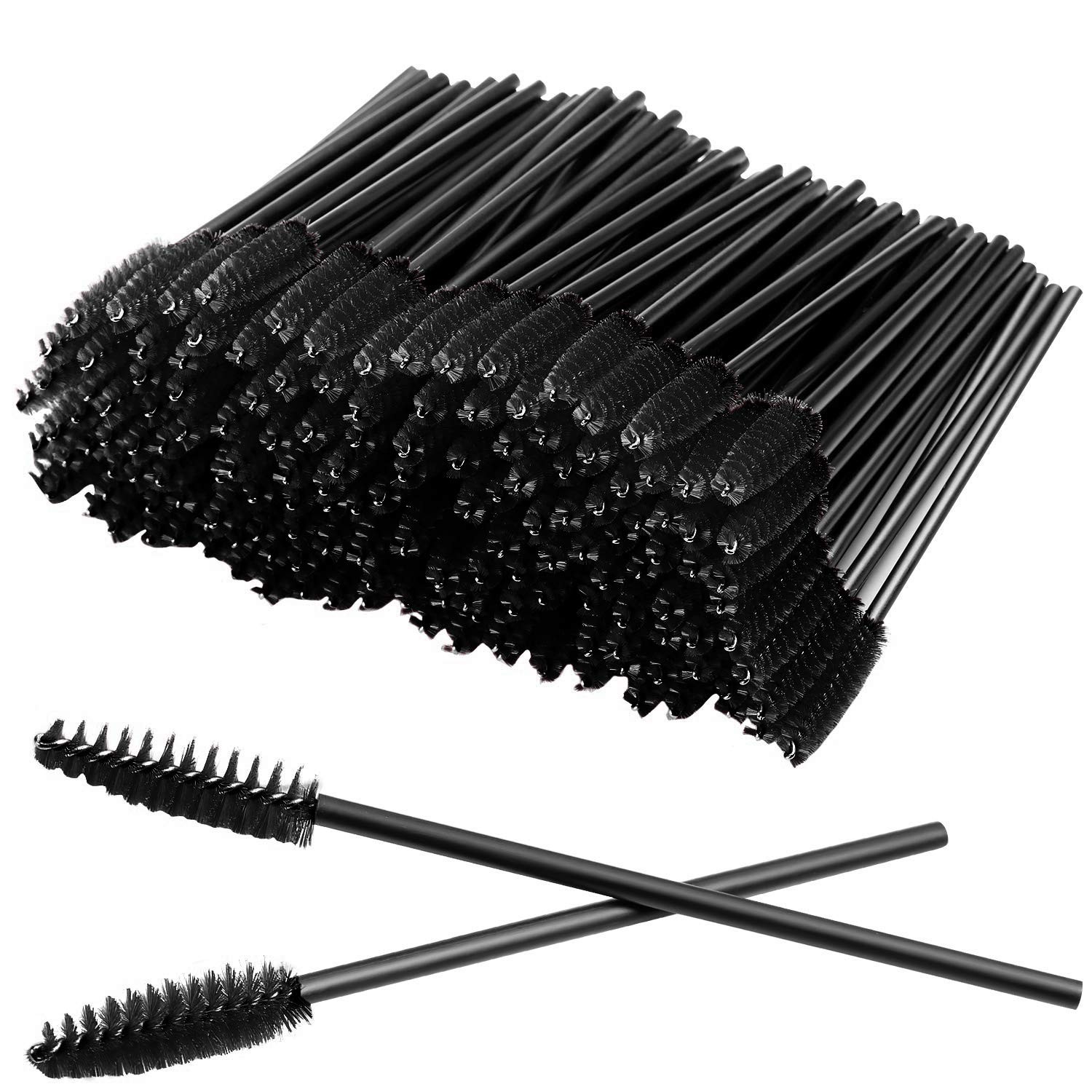GUMIKE 100 Pcs Disposable Eyelash Mascara Brushes for Eye Lashes Extension Ey...