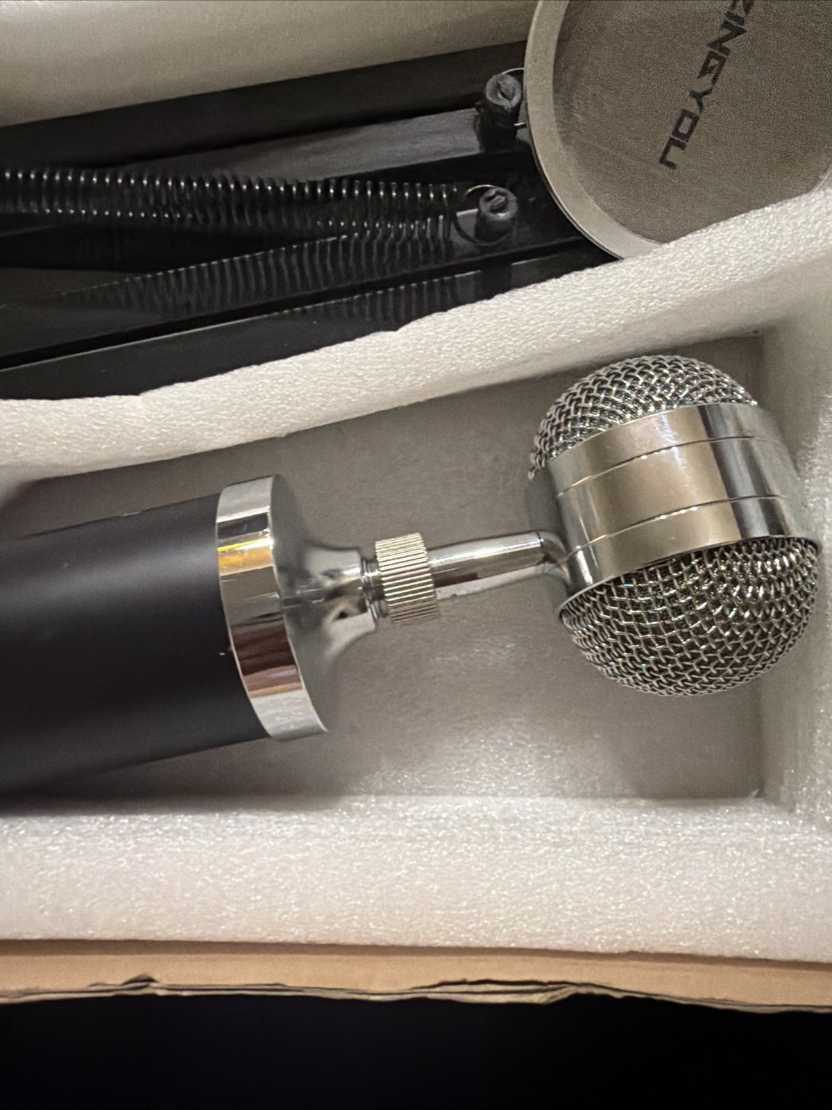 Audio Microphone Bundle BM-8000 Mic w/filters Studio Recording Open Box 🥰
