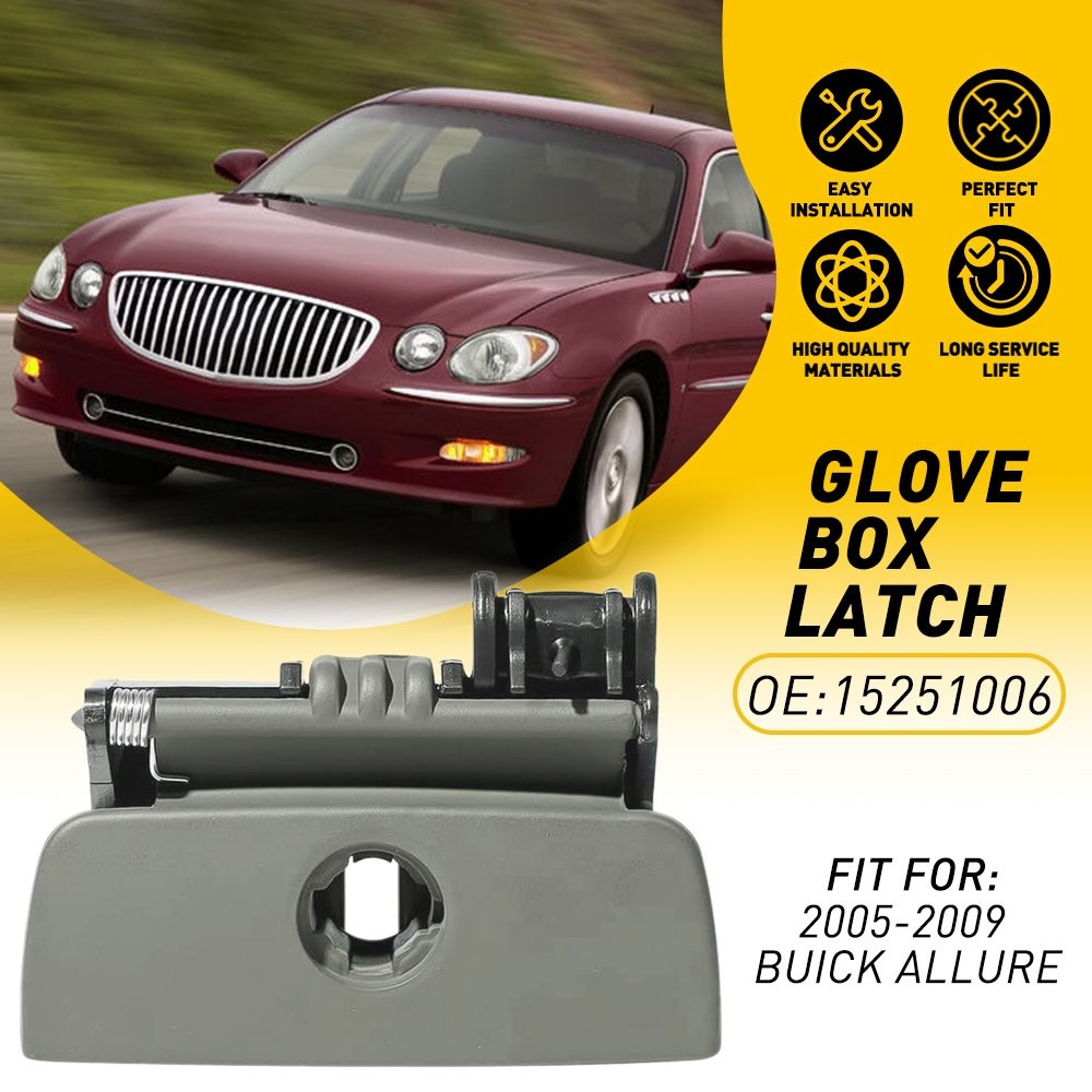 Glove Box Latch Handle Lock Dash 15251006 For 2005-2009 Buick LaCrosse Allure