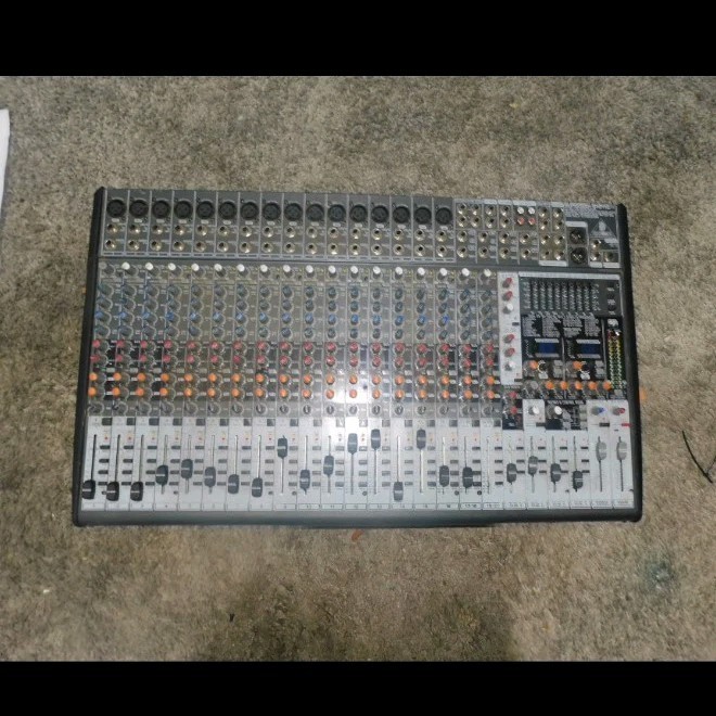 Behringer EURODESK SX2442FX 26-Channel Analog Mixer, XLR, Phantom Power