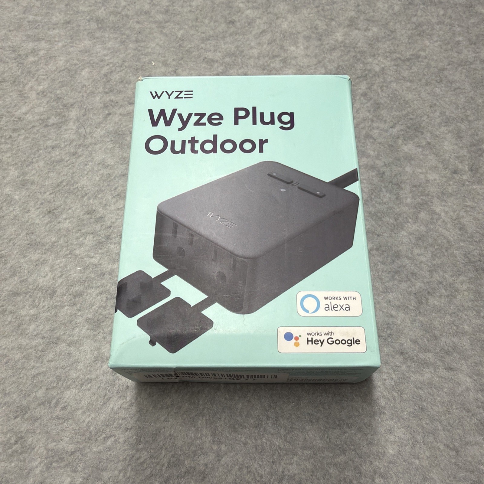 Wyze Plug Outdoor ‎WLPPO1-1 Smart Plug (Works With Alexa & Google Assistant)